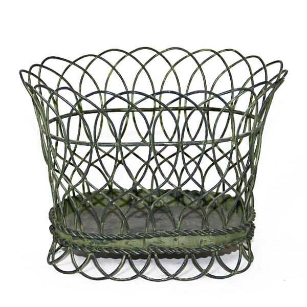 GP295 Green Wire Basket