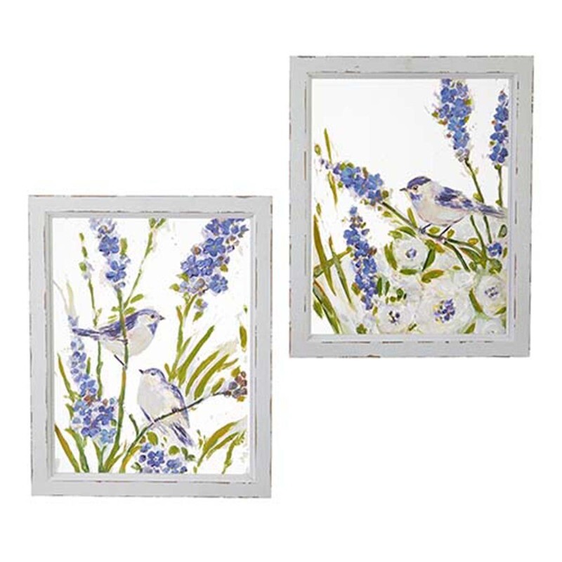 TG065 Chickadees on Lavender