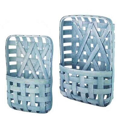 BC182 Tobacco Wall Basket