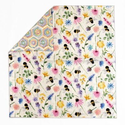 KL846SQ Honey Herb Table Square