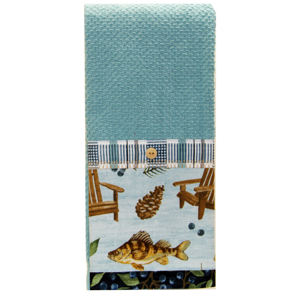 KL848T Blueberry Lake Hand Towel