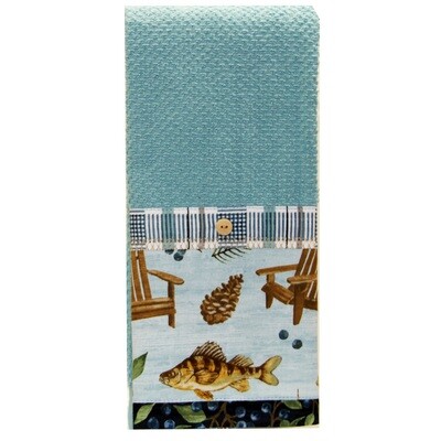 KL848T Blueberry Lake Hand Towel