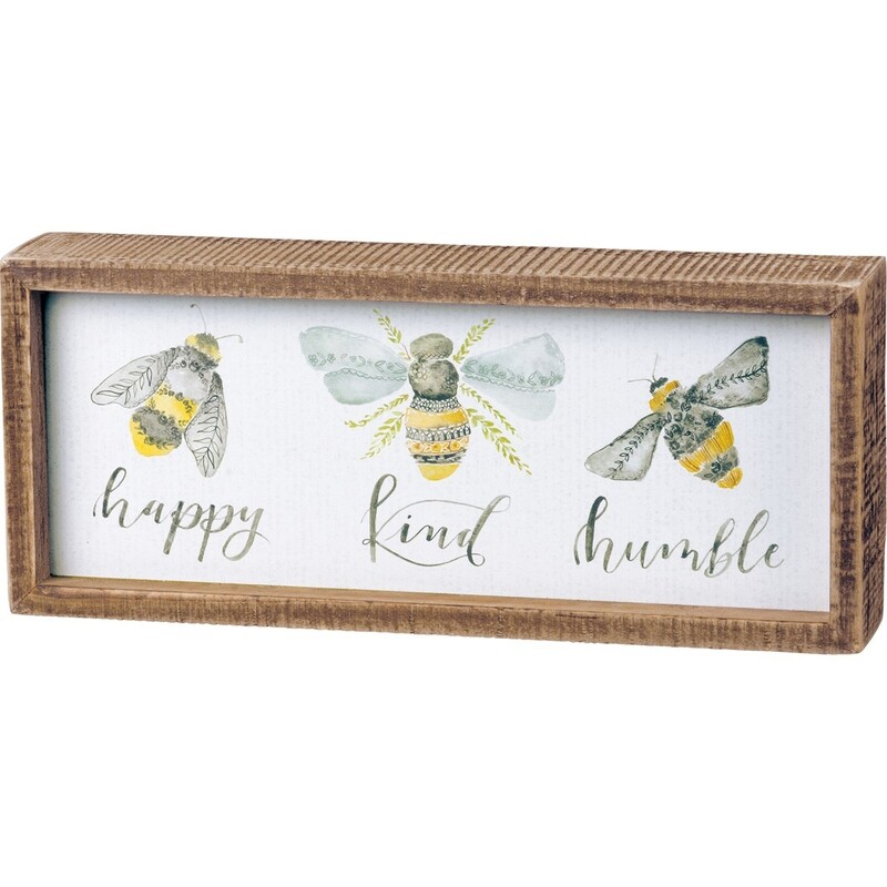 AC215 Bee 3 Virtues Sign