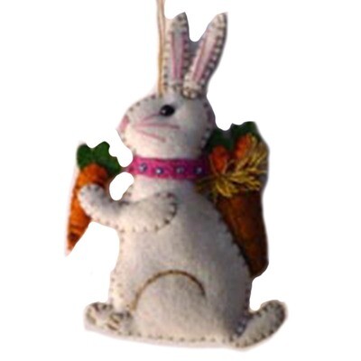 OT384 Rabbit with Carrot