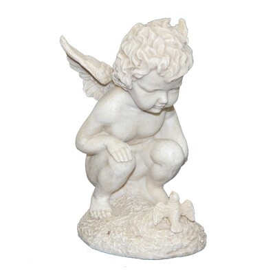 GA3903B Tiny Wonder Cherub with Bird