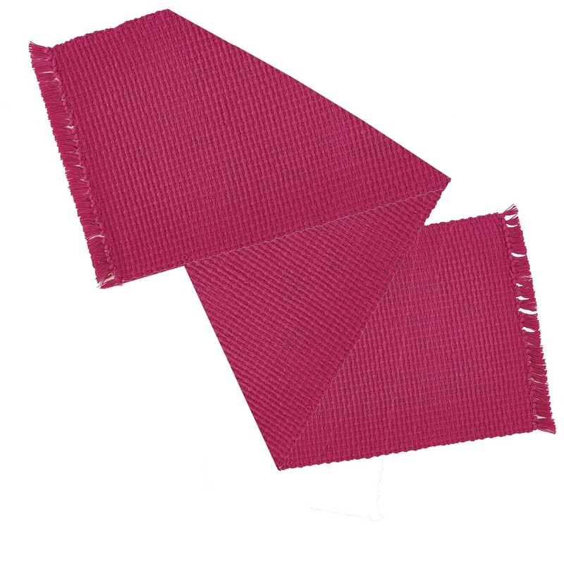 BI449MR Bright Pink Woven Runner