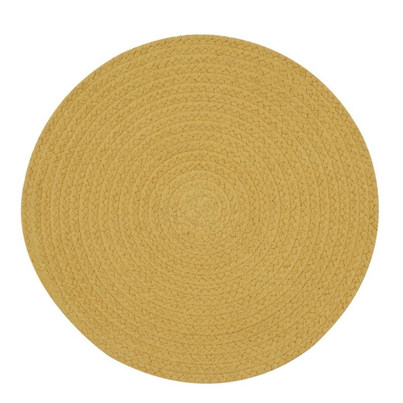 BI501 Corn Braided Round Mat