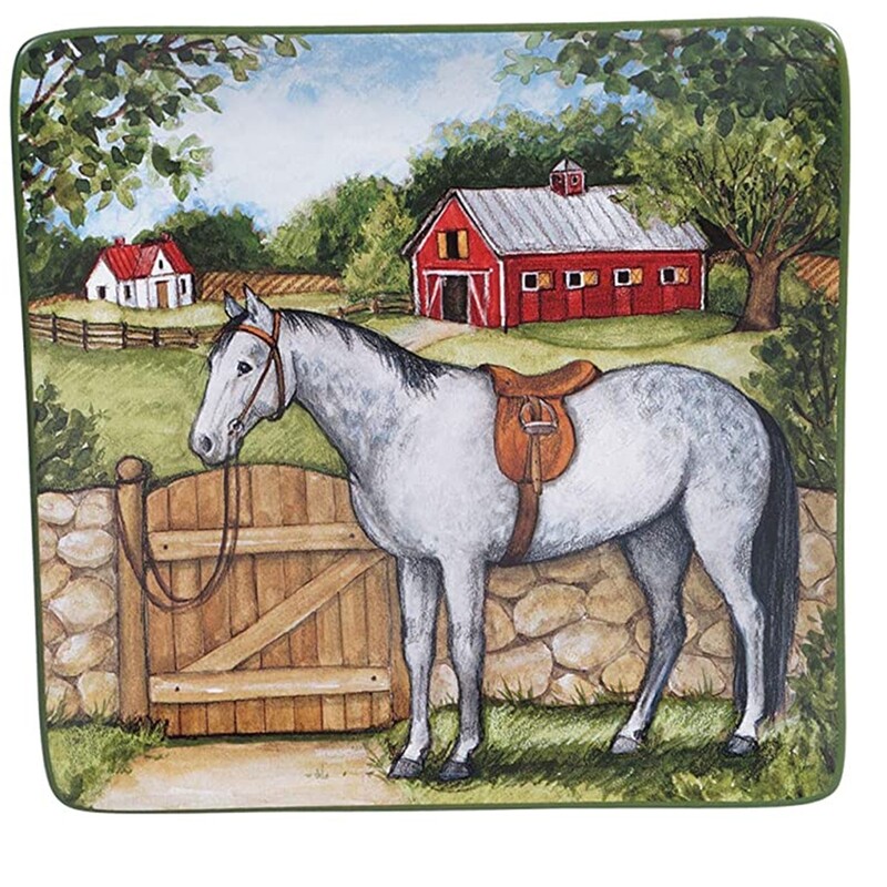 PL203 Farm Scene Plates
