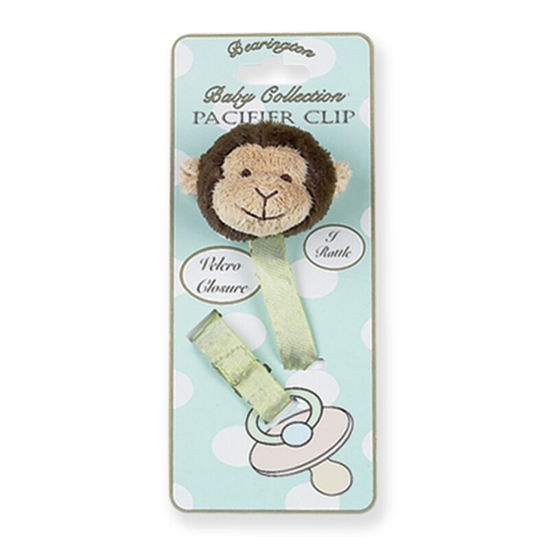 NL576PC Monkey Pacifier Clip