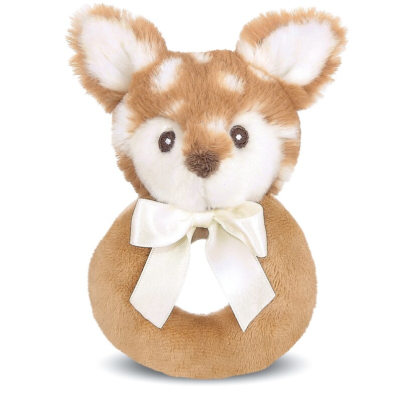 NL571R Fawn Plush Rattle