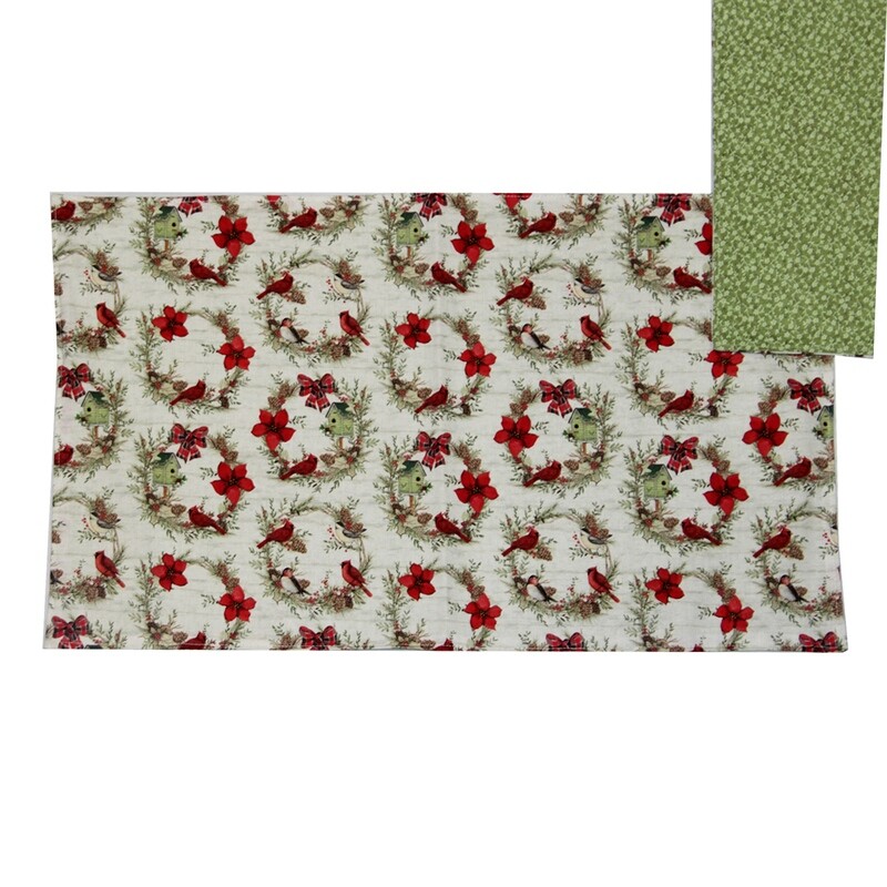 KL856M Cardinal Wreath Mat