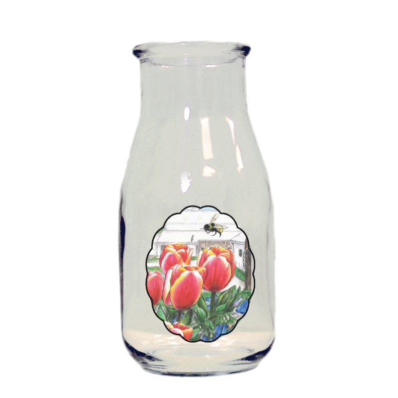 HMJ Decorative Milk Jar