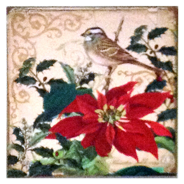 CV089 Wren Botanical Canvas