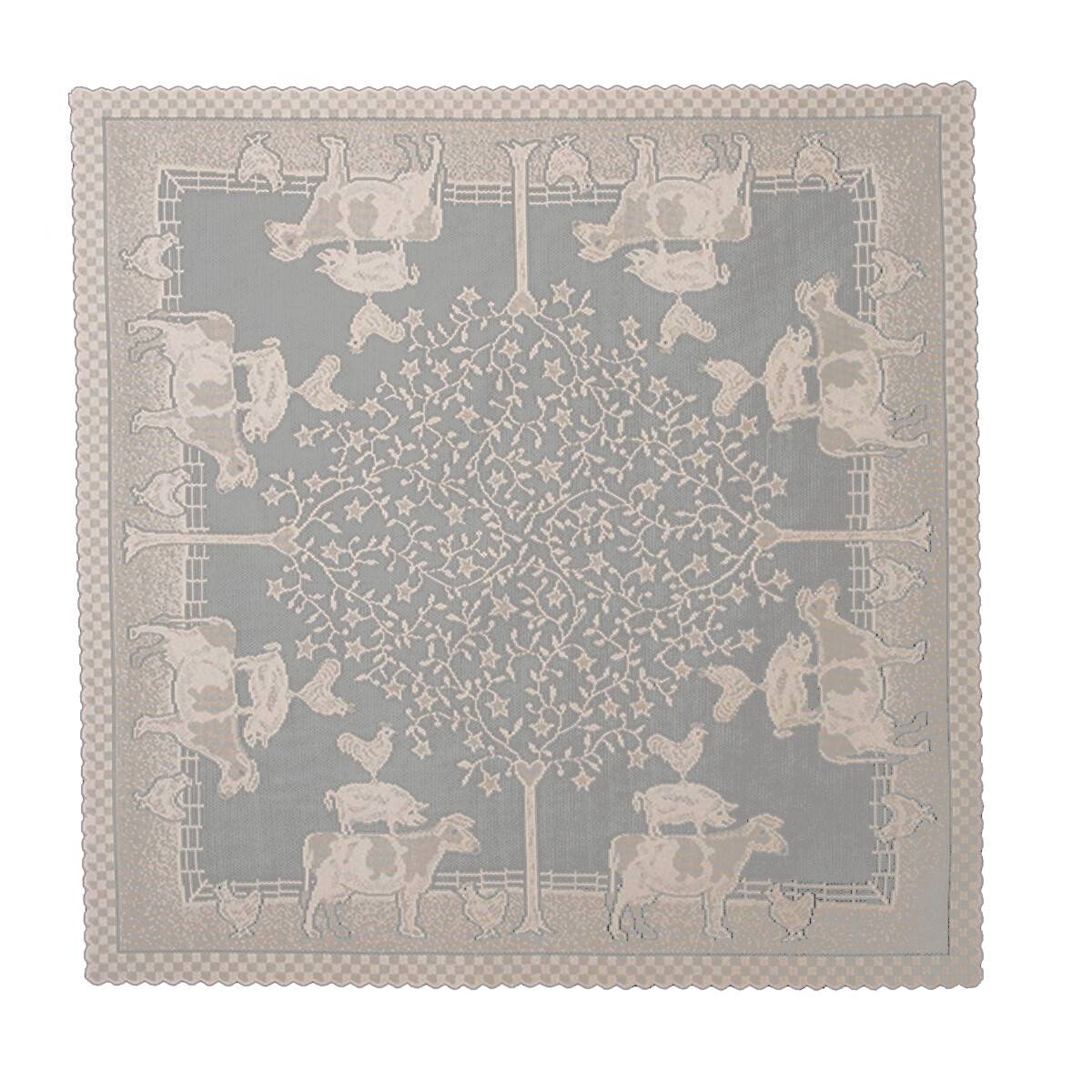 BI950TC Farmhouse Natural Table Cloth