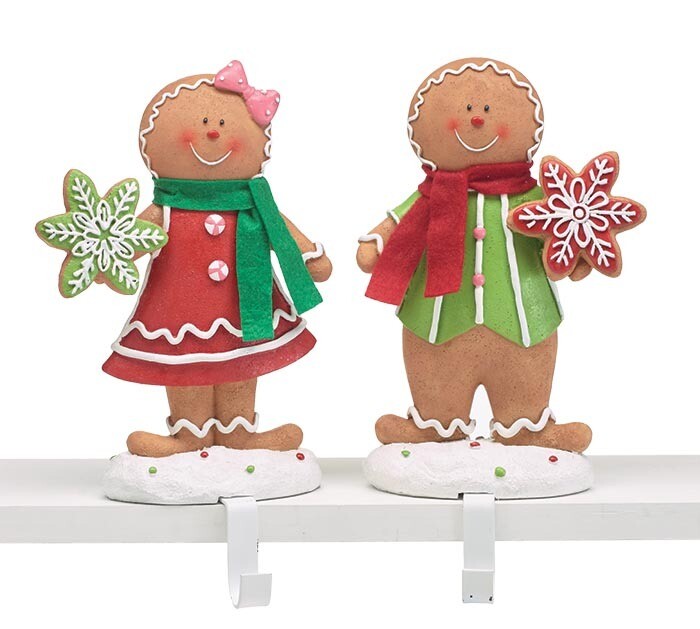 XJ354 Gingerbread Stocking Holder