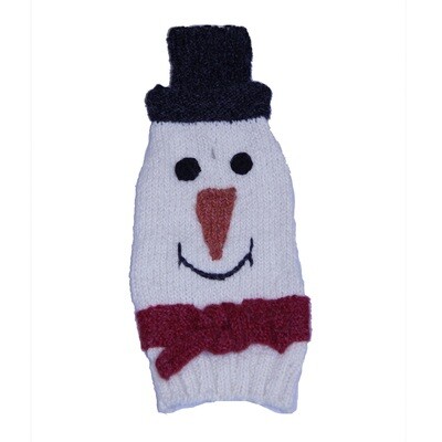 DG104 Snowman Dog Sweater