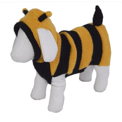 DG102 Bumble Bee Dog Sweater