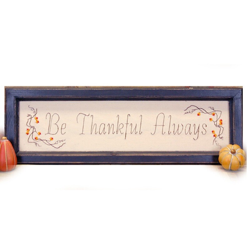 TY89 Be Thankful Always