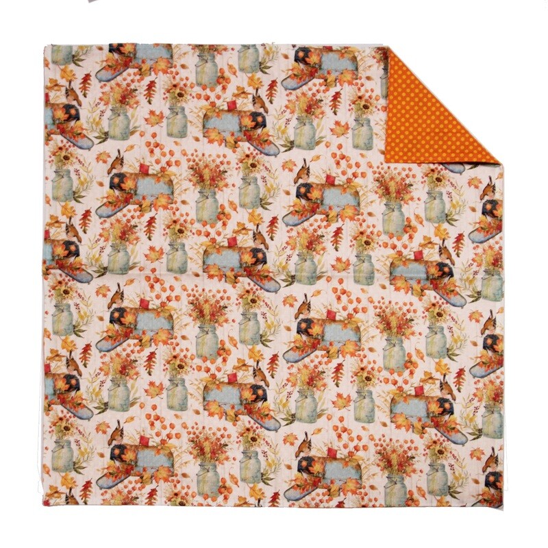 KL863Q Fall Mailbox Table Square