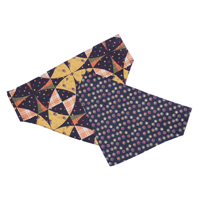 KL828D Autumn Dot Dog Collar