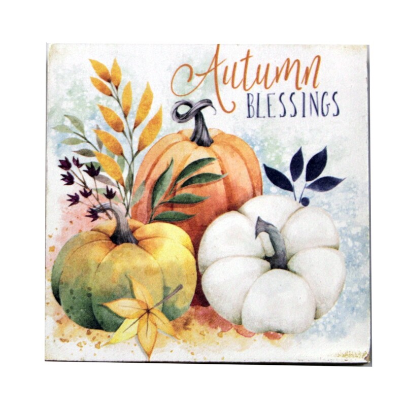 TT538 Autumn Block Sign