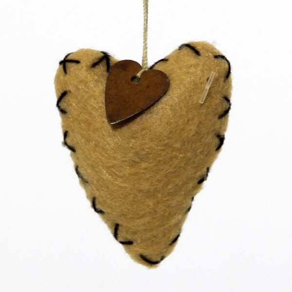 XO173 Wool Hearts
