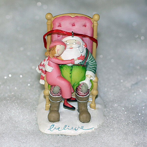 XO202 Believe Ornament