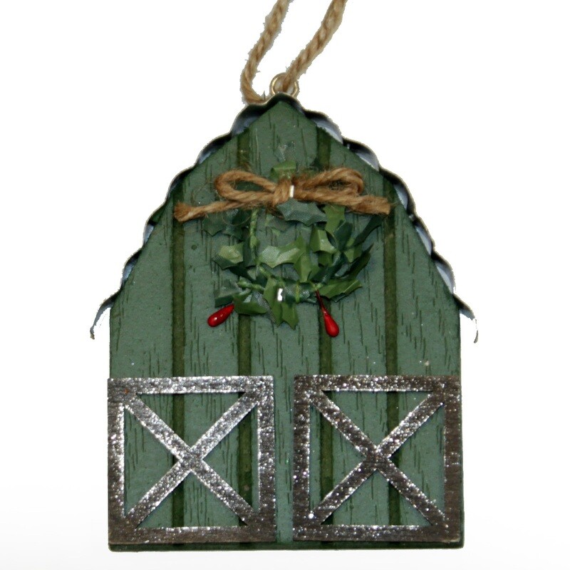 XO607 Barn Ornament