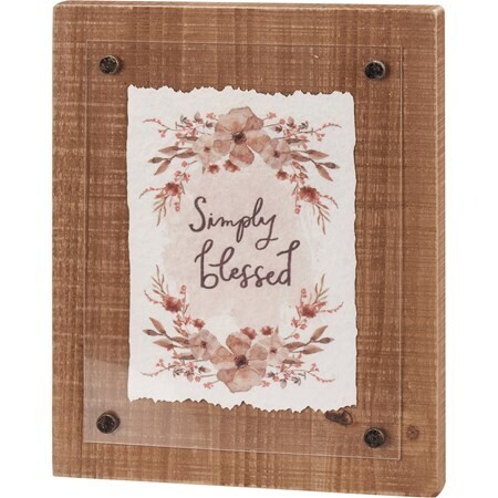 ES211 Simply Blessed Wall Art