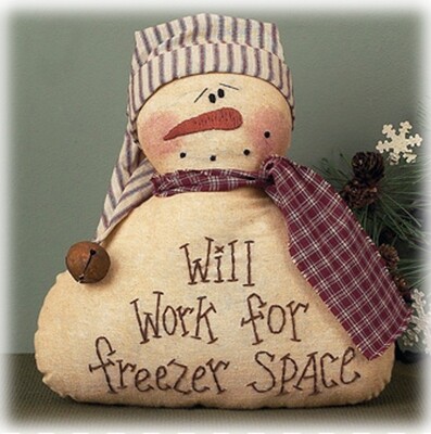 XU328 Freezer Space