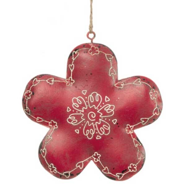 XO510 Scandinavian Flower Ornament
