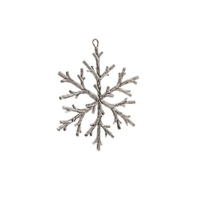 XO555 Twig Snowflake 6"