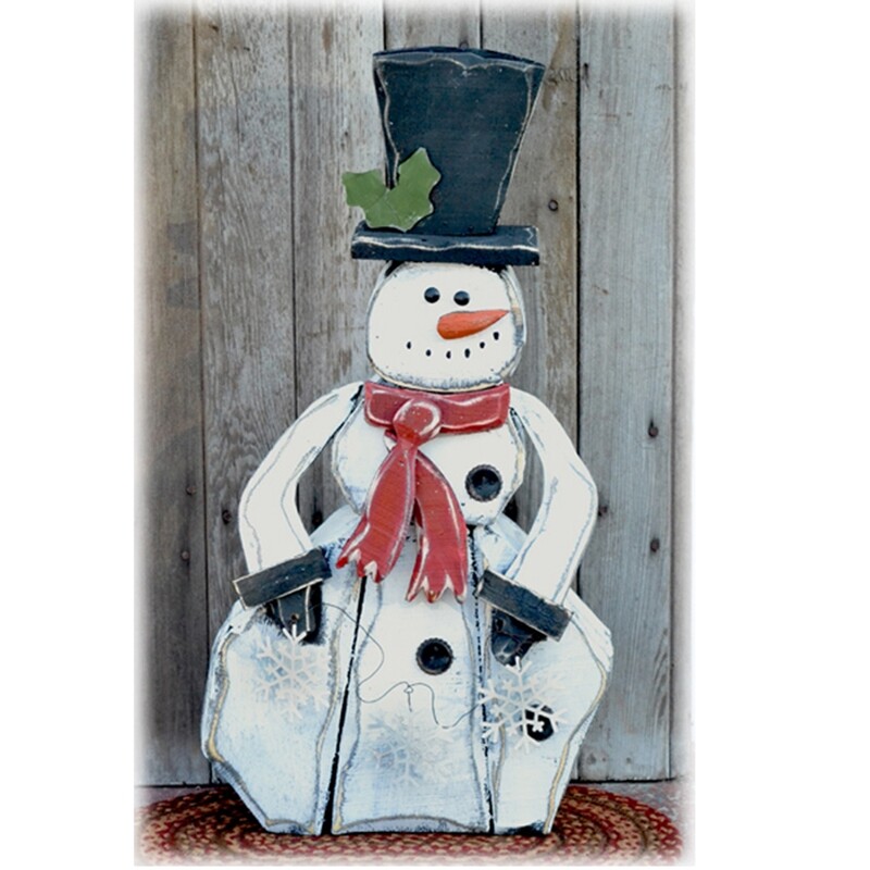 XW009 Snow Time Snowman