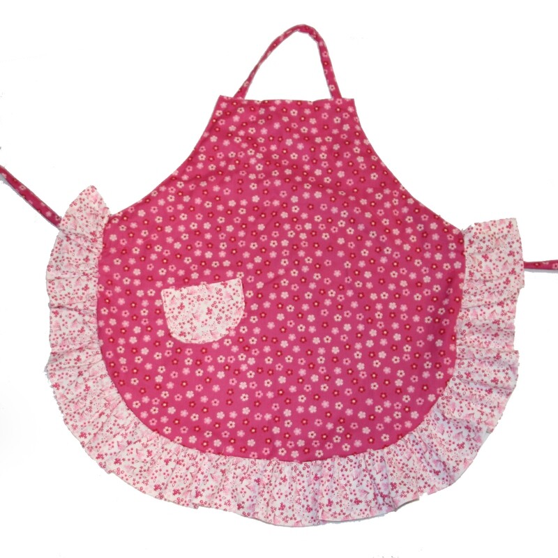 KL815 Ruffled Kids Apron