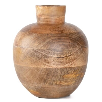 G2263 Wood Turned Vase Small