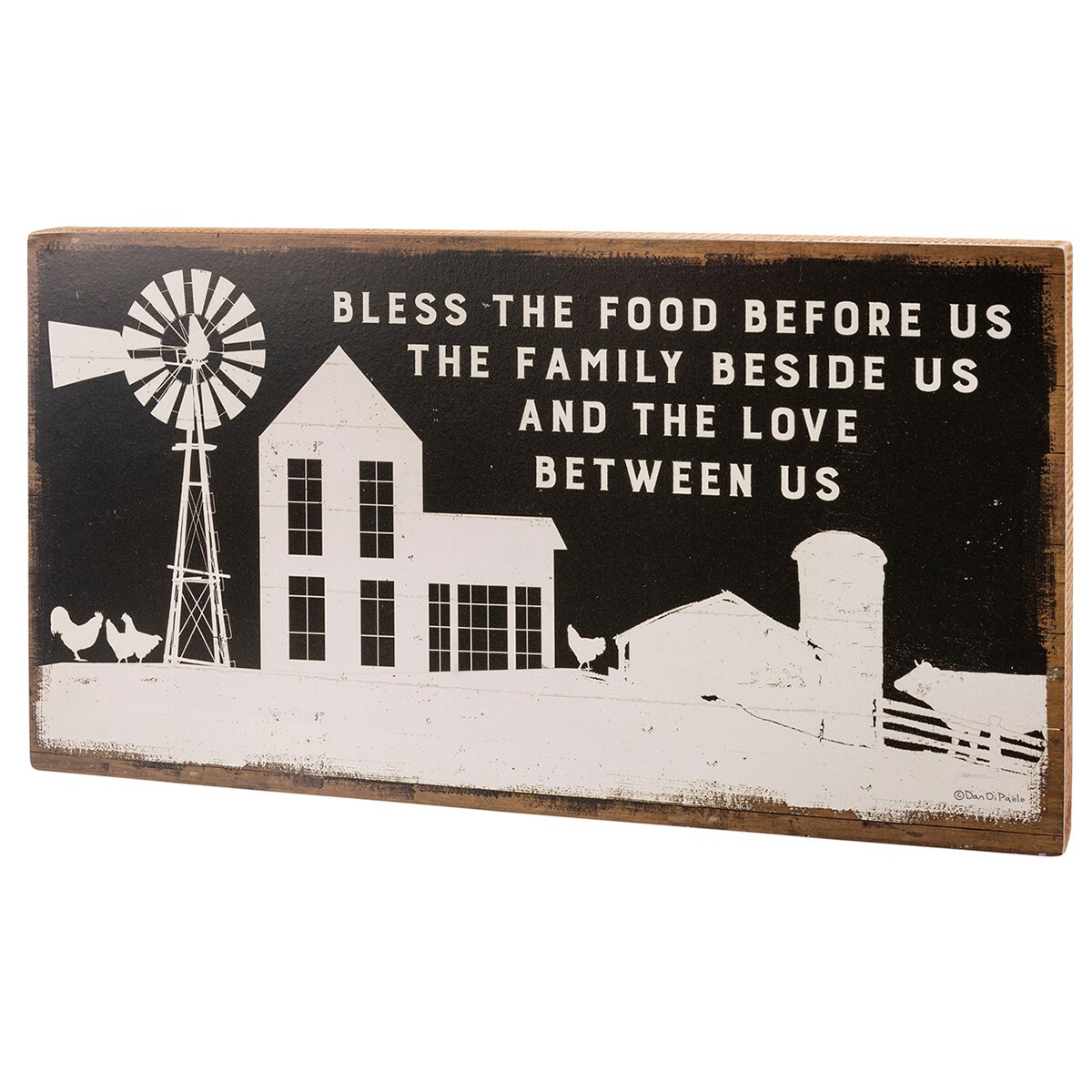 ES214 Bless The Food Large Sign