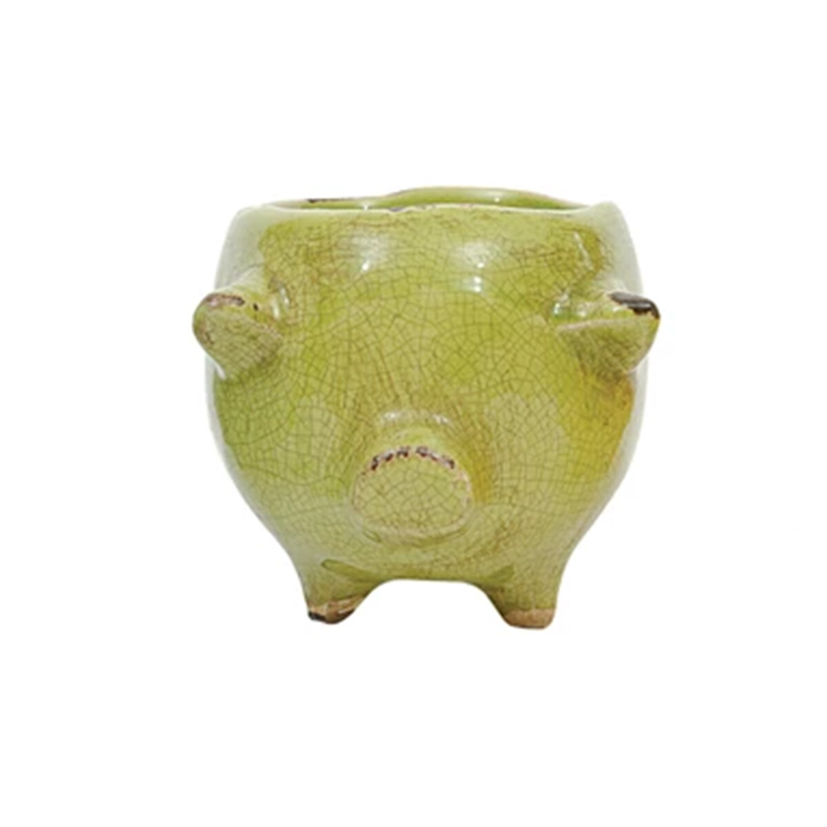 G2273 Pig Planter, Color: Gr
