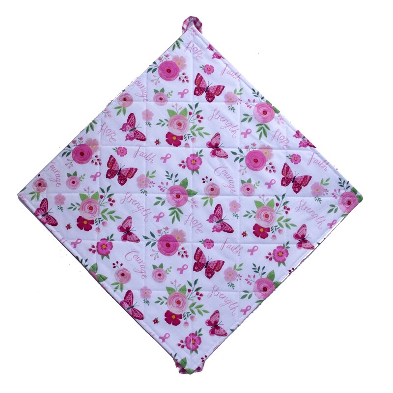 KL844PC Pink Butterfly Pie Carrier