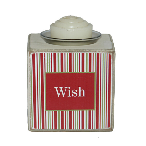 XL147 Votive Block - Wish