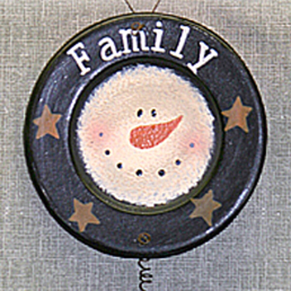 XP10 Triple Snowman Plate Hanger