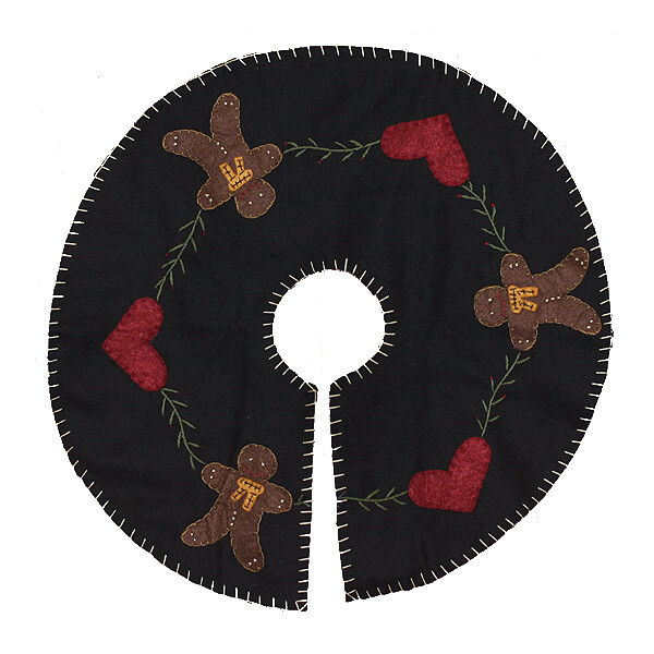 XQ273 Gingerbread Tree Skirt