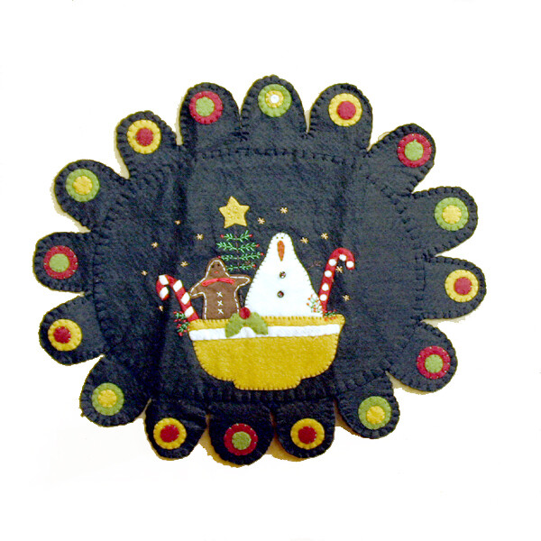 XQ281 Xmas Kitchen Penny Round