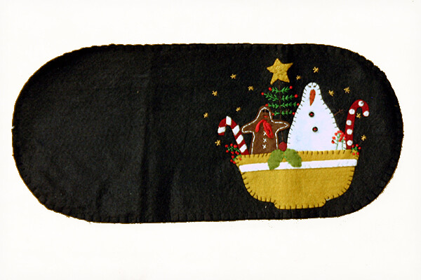 XQ279 Xmas Kitchen Small Runner