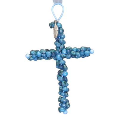 XO588 Turquoise Cross
