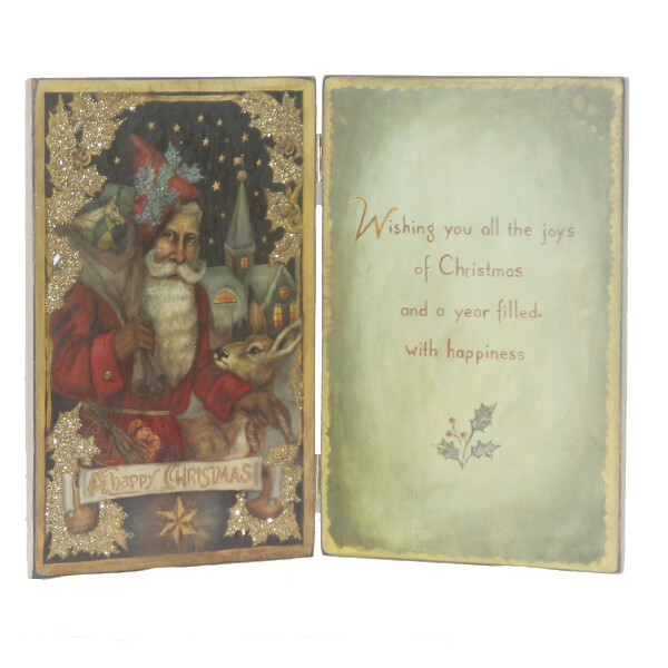 XT538 Fold Book Happy Xmas