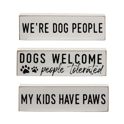 AC270 Wooden Signs
