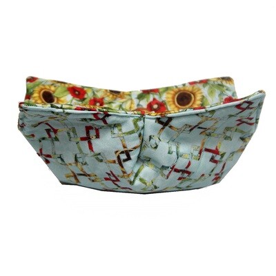 KL859W Meadow Quilt Reversible Bowl