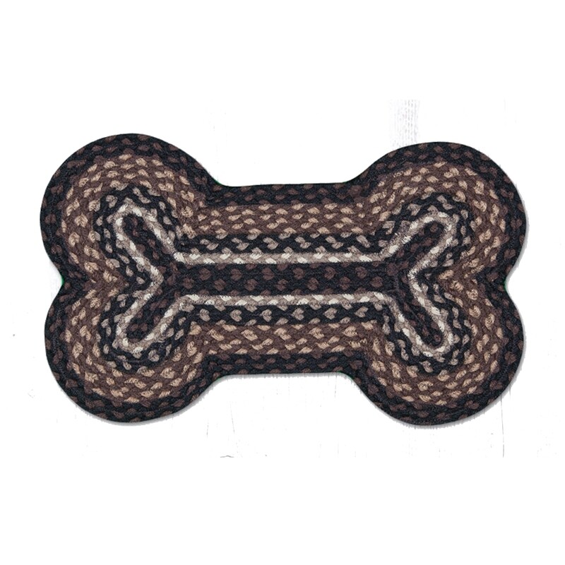 BI511P Chocolate Bone Rug Sm