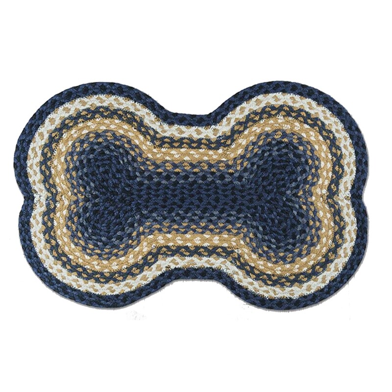 BI510L Blue Bone Rug Large