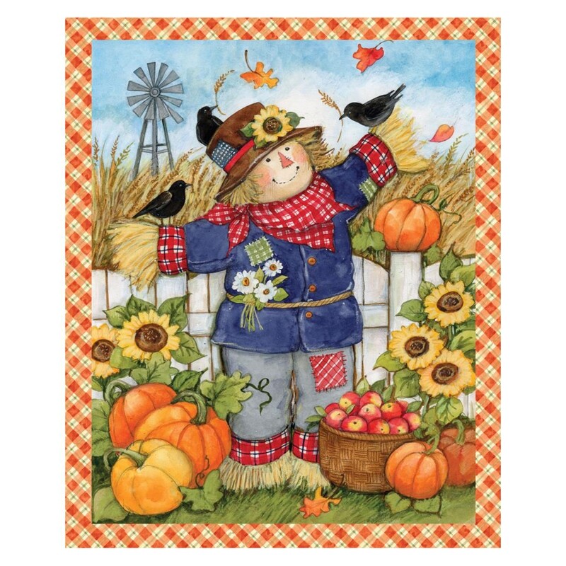 KL864PN Scarecrow Wall Decor